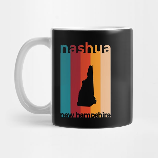 Nashua New Hampshire Retro by easytees